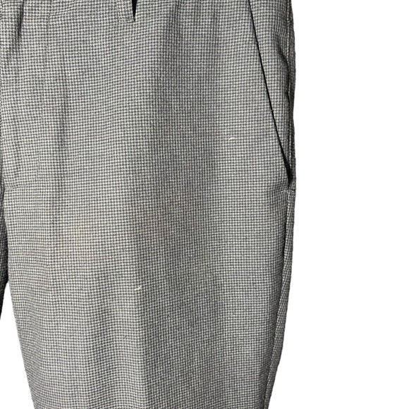 Kenneth Cole Reaction Dark Gray Spotted Viscose Dress Pants Womens Size 34/32 - Picture 4 of 11